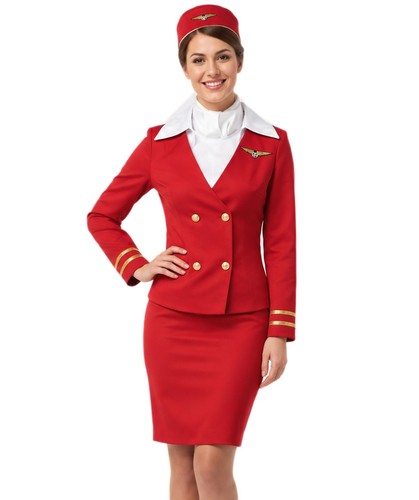 Damen air hostess kostüm - air,