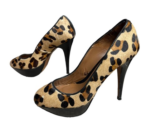 Zara leder gepard ponyhaar - zara,