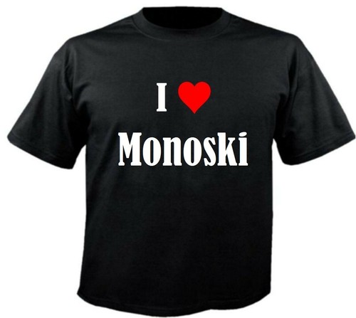Shirt love monoski - t-shirt,