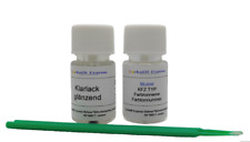 Lackstift Set geeignet für Opel, Z20R SAPHIRSCHWARZ METALLIC + Klarlack     GBG