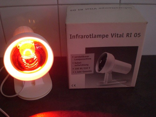 Rotlichtlampe vital und - ri,