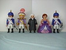 Playmobil Rotröcke / Blauröcke 5 Stück; Garde Soldaten Preußisch Königs Paar 027
