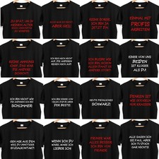 Sprüche T-Shirt Fun Ironie