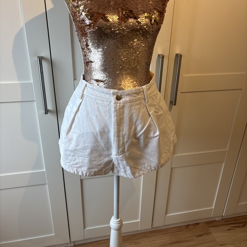Zara jeans shorts - shorts, weiß