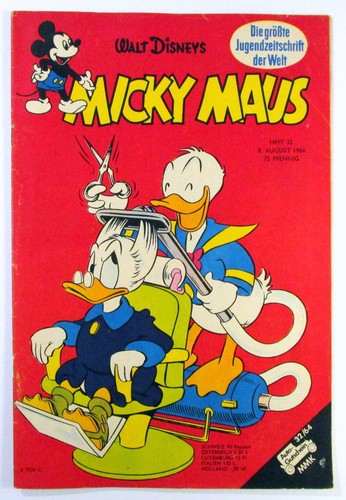 Micky maus 1964 heft vom - vom, 8
