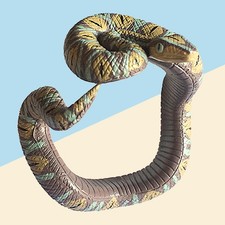  Lebensechte Gummischlange