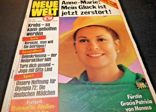 Neue welt 1971 - welt, 38/1971