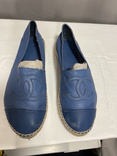 Damen blau lammleder chanel - damen,