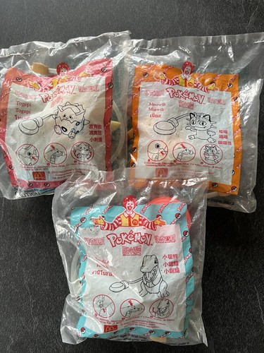 Selten pokémon mcdonald - 3x, mcdonald's