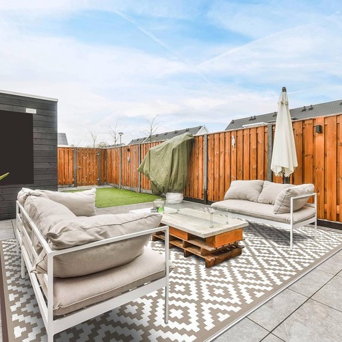 Großer taupe weiß - weiß, outdoor
