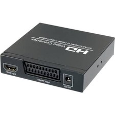 SpeaKa Professional AV Konverter SP-HD/SC-01 [SCART - HDMI, Klinke,