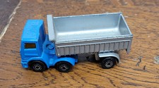 b026 - Matchbox 1/135 - 1980 LEYLAND Articulated Truck, blau/grau