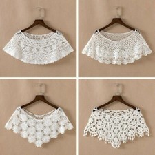 Damen Spitze Bolero Gekürzt