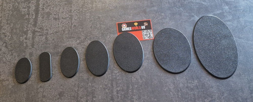 Tabletop base oval - base,