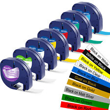 91221 91220 16951 12mm Schriftband für Dymo Letra Tag Band LT-100T 100H XM QX50