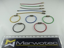 Schlüsselring aus Drahtseil