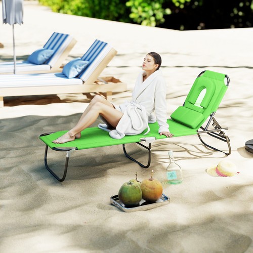 Outsunny sonnenliege klappbar - outsunny,
