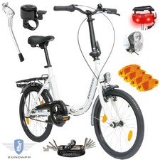 Klappfahrrad cityrad zoll - 20,