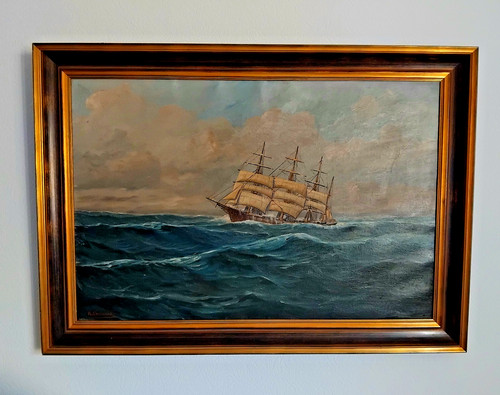 ölbild marinemaler - ⋄⊱Ölbild,