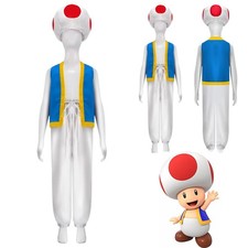 Junge Super Mario Toad Cosplay