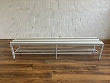 C+P Sitzbank Umkleidebank grau