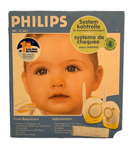 Philips babyphone sbc - philips, sc463