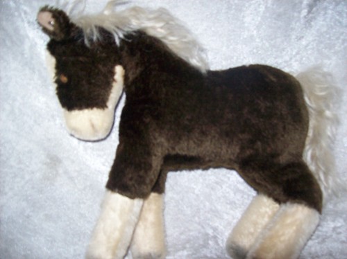 Steiff pferd 70ziger jahre - pferd,