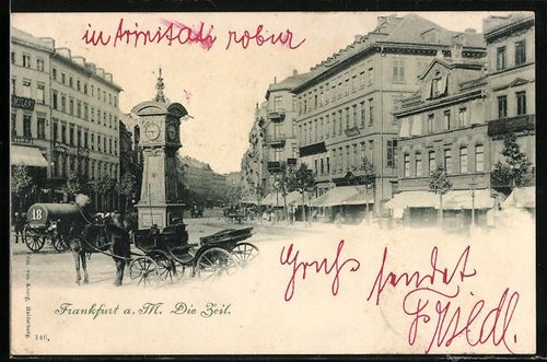 Frankfurt die zeil - frankfurt, m.,