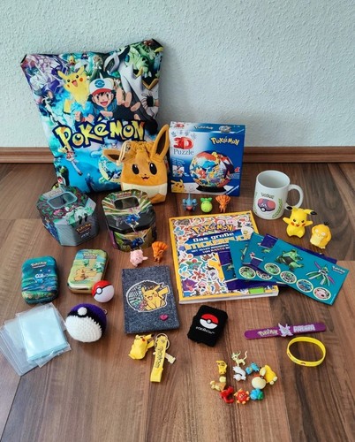 Pokémon merchandise set - pokémon, merchandise-set