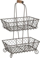 Etagere 23x15x37 cm schwarz 6Y3767 - 310055