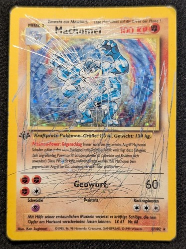 Pokemonkarte machomei 102 - machomei, 8/102