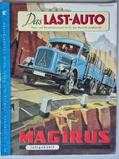 Vintage Zeitschrift "Das Last-Auto" Vogel-Verlag Heft 1/1950