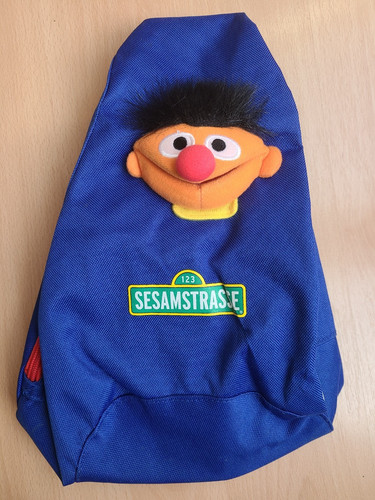 Sesamstrasse ernie turnbeutel - sesamstrasse,