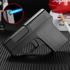 Zigarettenetui mit Feuerzeug Zigarettenbox Zigarettenspender Pistole Feuerzeug