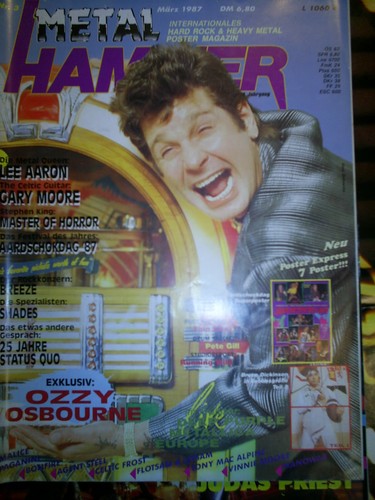 Metal hammer 1987 - metal, ozzy