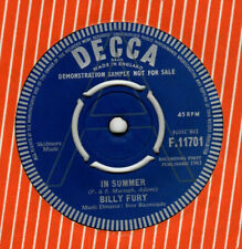 BILLY FURY - IN SUMMER / I'LL