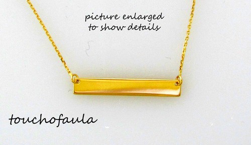 14k gelbgold rechteckige - gelbgold,