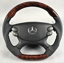 Mercedes AMG Sportpaket G-Tronic Paddle Lenkrad Wurzel Holz W209 W211 W219 R230