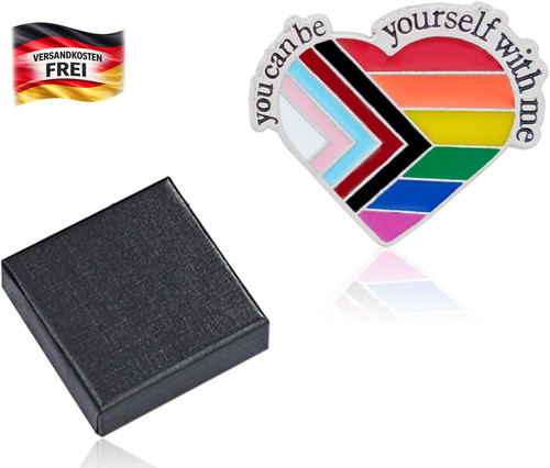 Regenbogen anstecknadel - regenbogen,