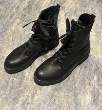 Tom Tailor Winter Schnür Stiefeletten Boots 43 Schwarz Neu