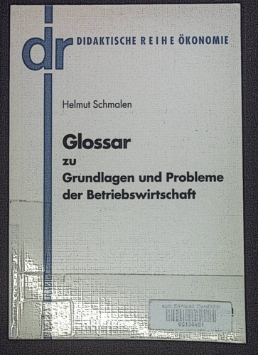 Glossar grundlagen und - zu,