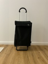 Andersen Shopper Manufaktur Einkaufstrolley Schwarz Klappbar Reflektoren Stabil