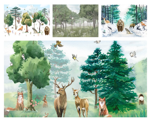 Wald tiere baum hirsch vlies - baum,