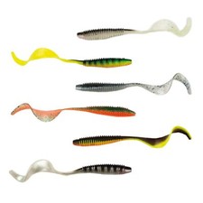 3 Stk Wurm Twister Softbaits