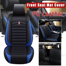 Auto Sitzbezug Universal Vorne Sitzbezüge PU Kunstleder Schonbezüge Sitzauflage