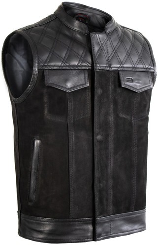 Motorrad lederweste custom - motorrad,