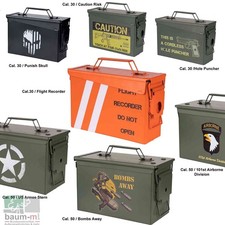 US Munitionskiste Cal.30 50 Militär Lackiert US Army Division Star Flight Record