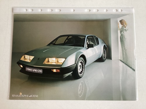 Renault alpine 310 v6 - alpine, a