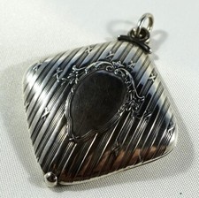 altes Spiegel Medaillon 800