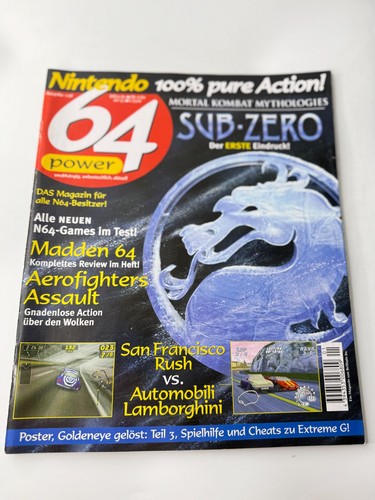 Nintendo n64 power magazin - nintendo,